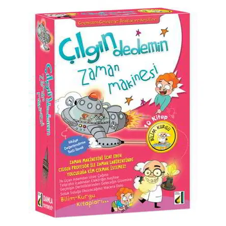 Çılgın Dedemin Zaman Makinesi 1.Seri İcatlar Damla Yayınevi