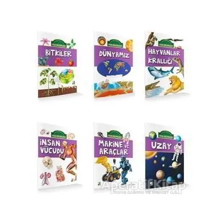 Yeni Başlayanlar İçin Fen Bilimleri (6 Kitap Takım) - Kolektif - Damla Yayınevi