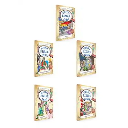 Hafiye Kızlar Ekibi 2. Seri - Ustalık Dönemi (5 Kitap Takım) - Sara Gürbüz Özeren - Damla Yayınevi