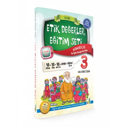 3. Sınıf Etik Değerler Eğitim Seti (10 Kitap Takım) - Sara Gürbüz Özeren - Damla Yayınevi