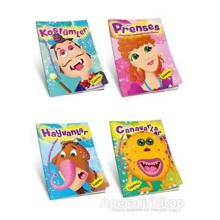 Neşeli Yüzler (4 Kitap Set) Damla Yayınevi
