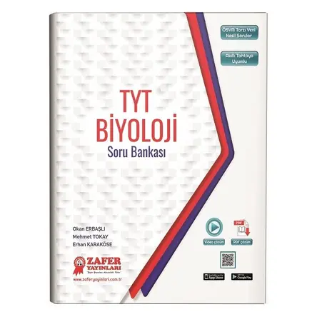 Zafer YKS TYT Biyoloji Soru Bankası Zafer Yayınları