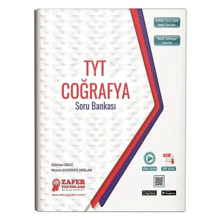 Zafer YKS TYT Coğrafya Soru Bankası Zafer Yayınları