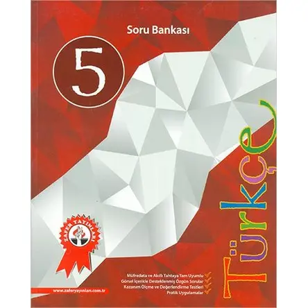 Zafer 5.Sınıf Türkçe Soru Bankası