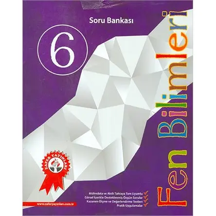 Zafer 6.Sınıf Fen Bilimleri Soru Bankası