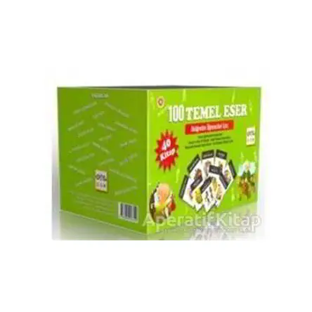 100 Temel Eser (40 Kitap Takım) İlköğretim Öğrencileri İçin - Kolektif - Nar Yayınları