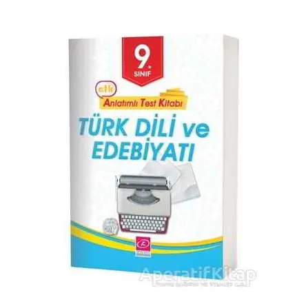 9. Sınıf Türk Dili ve Edebiyatı Anlatımlı Test Kitabı - Kolektif - Kavram Yayınları