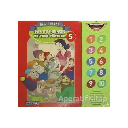 Pamuk Prenses ve Yedi Cüceler - Sesli Kitap 5 - Kolektif - Smarteach