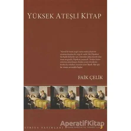 Yüksek Ateşli Kitap - Faik Çelik - Cinius Yayınları