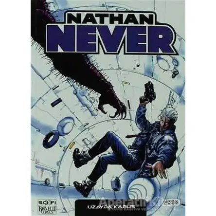 Nathan Never Serisi 11 - Uzayda Kabus - Stefano Vietti - Çizgi Düşler Yayınevi