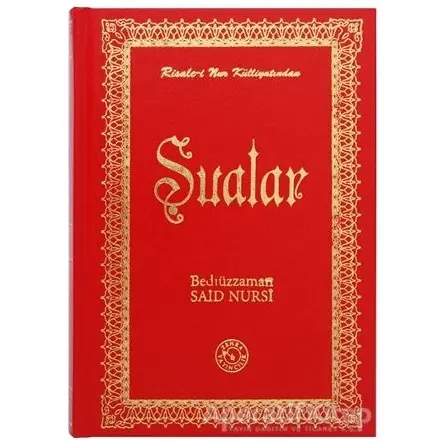 Şualar (Büyük Boy) - Bediüzzaman Said-i Nursi - Zehra Yayıncılık