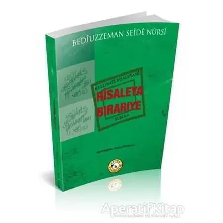 Risaleya Bırarıye - Bediüzzaman Said Nursi - Zehra Yayıncılık