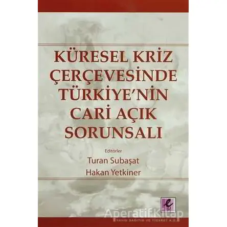 Küresel Kriz Çerçevesinde Türkiye’nin Cari Açık Sorunsalı - Kolektif - Efil Yayınevi