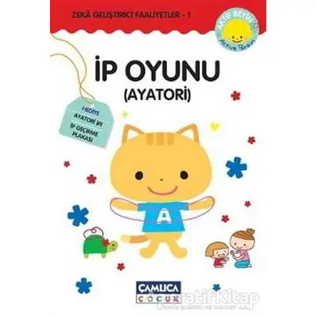 İp Oyunu (Ayatori) - Zeka Geliştirici Faaliyetler - 1 - Wada Kotomi - Çamlıca Çocuk Yayınları