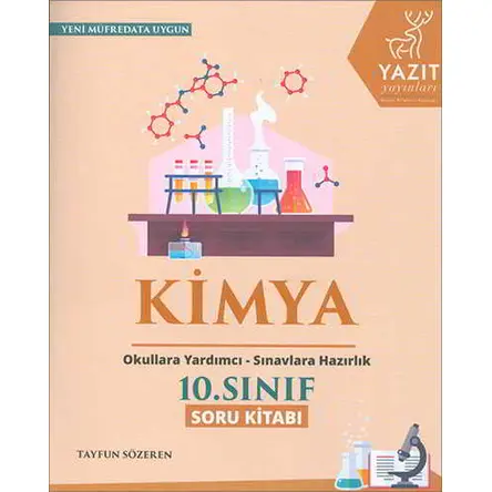 10.Sınıf Kimya Soru Kitabı Yazıt Yayınları
