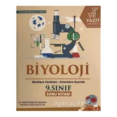 9.Sınıf Biyoloji Soru Kitabı Yazıt Yayınları