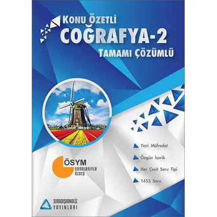 Sıradışıanaliz AYT Coğrafya-2 Konu Özetli Tamamı Çözümlü (Kampanyalı)