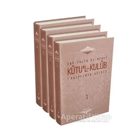 Kutül-Kulüb (4 Cilt Takım) - Ebu Talib El-Mekki - Semerkand Yayınları