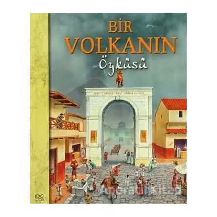 Bir Volkanın Öyküsü - Nicholas Harris - 1001 Çiçek Kitaplar