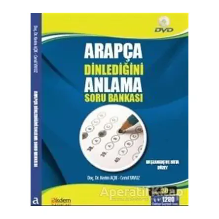 Arapça Dinlediğini Anlama Soru Bankası - Cemil Yavuz - Akdem Yayınları