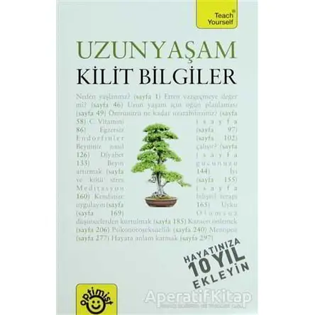 Uzun Yaşam Kilit Bilgiler - Paul Jenner - Optimist Yayın Dağıtım
