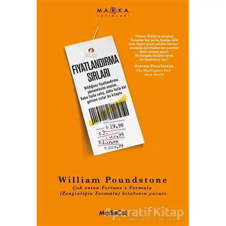 Fiyatlandırma Sırları - William Poundstone - MediaCat Kitapları