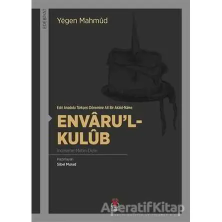 Envaru’l-Kulub - Yegen Mahmud - DBY Yayınları