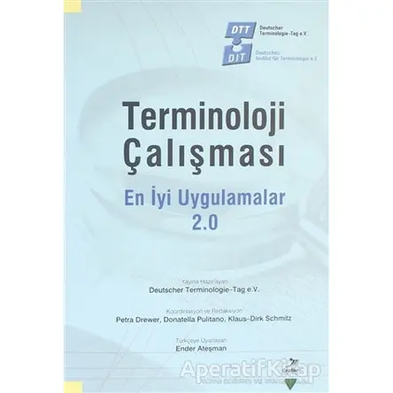 Terminoloji Çalışması - Kolektif - Grafiker Yayınları
