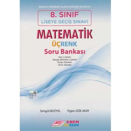 Esen 8.Sınıf LGS Matematik Üçrenk Soru Bankası