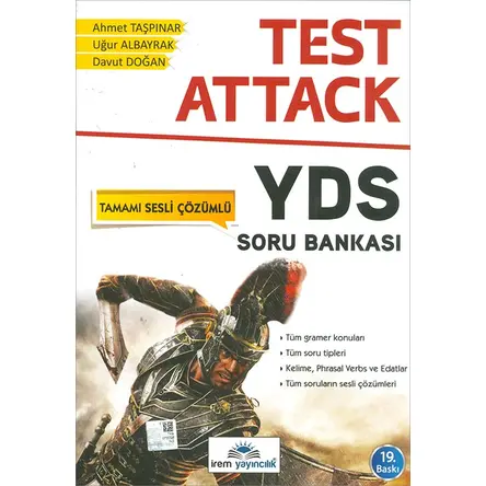 YDS Test Attack Soru Bankası İrem Yayınları