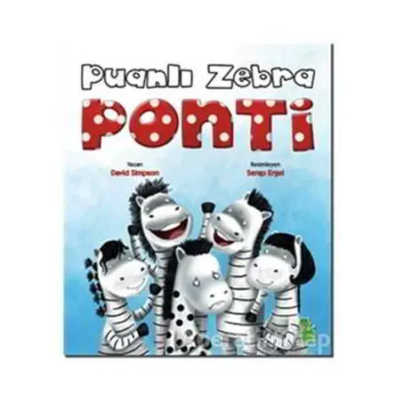 Puanlı Zebra Ponti - David Simpson - Yeşil Dinozor