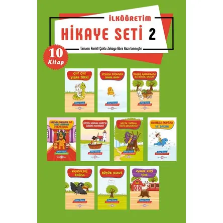 İlköğretim Hikaye Seti 2 - 10 Kitap - Ömer Özcan - Akıllı Zebra