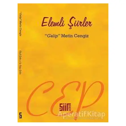 Elemli Şiirler - Metin Cengiz - Şiirden Yayıncılık