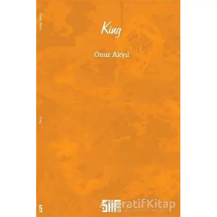 King - Onur Akyıl - Şiirden Yayıncılık