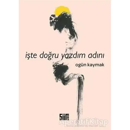 İşte Doğru Yazdım Adını - Ogün Kaymak - Şiirden Yayıncılık