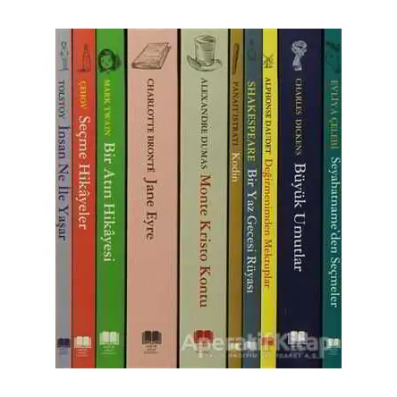 Antik Okul Klasikleri 3 (10 Kitap ) - Alexandre Dumas - Antik Kitap