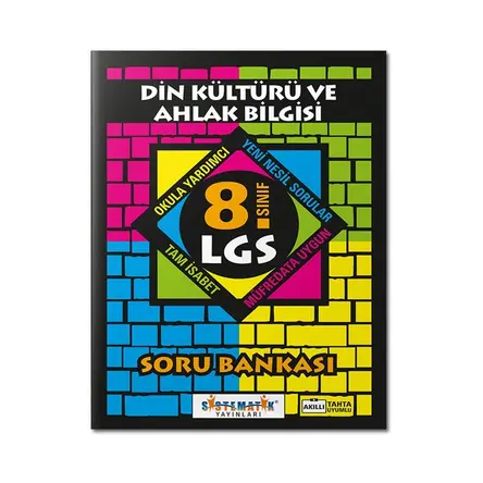 8.Sınıf Din Kültürü ve Ahlak Bilgisi Soru Bankası Sistematik Yayınları