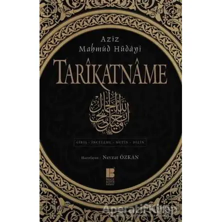 Tarikatname - Aziz Mahmud Hüdayi - Bilge Kültür Sanat