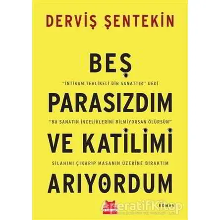 Beş Parasızdım ve Katilimi Arıyordum - Derviş Şentekin - Kırmızı Kedi Yayınevi