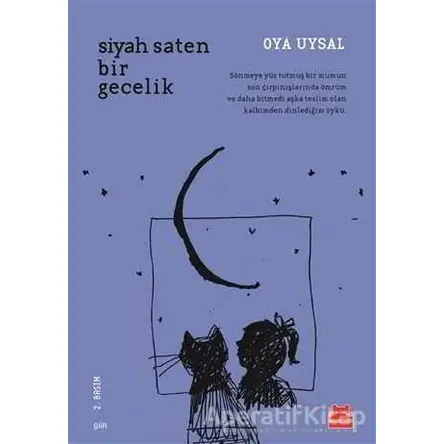 Siyah Saten Bir Gecelik - Oya Uysal - Kırmızı Kedi Yayınevi
