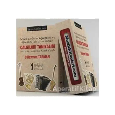 Çalgıları Tanıyalım - Eğitim Kartları Serisi - Süleyman Tarman - Müzik Eğitimi Yayınları