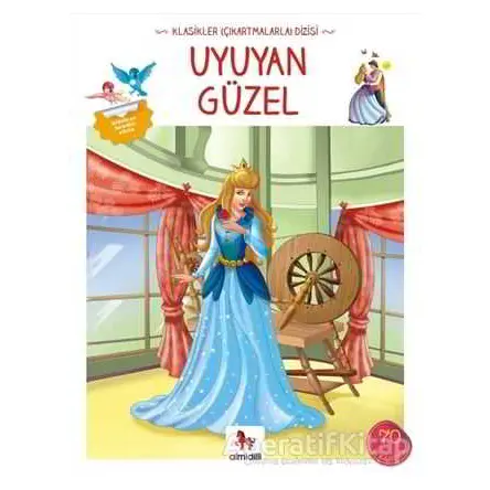 Uyuyan Güzel - Klasikler Çıkartmalarla Dizisi - Grimm Kardeşler - Almidilli