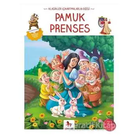 Pamuk Prenses - Klasikler Çıkartmalarla Dizisi - Grimm Kardeşler - Almidilli