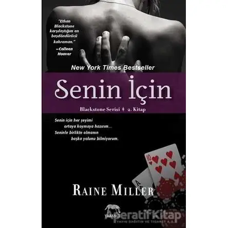 Senin İçin - Raine Miller - Yabancı Yayınları