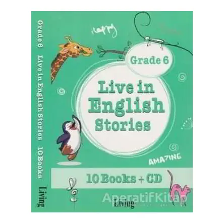 Live in English Stories Grade 6 - 10 - Seval Deniz - Living English Dictionary