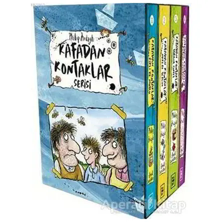Kafadan Kontaklar Serisi (4 Kitap Takım) - Philip Ardagh - Parodi Yayınları