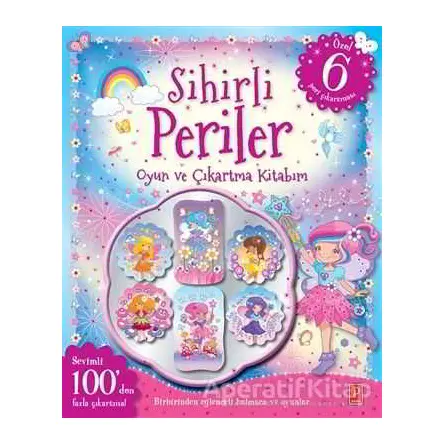 Sihirli Periler Oyun ve Çıkartma Kitabım - Kolektif - Pena Yayınları