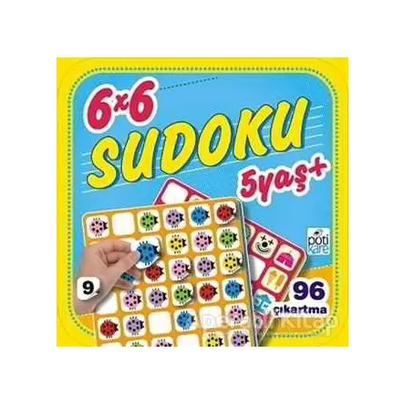 6x6 Sudoku (9) - Kolektif - Pötikare Yayıncılık