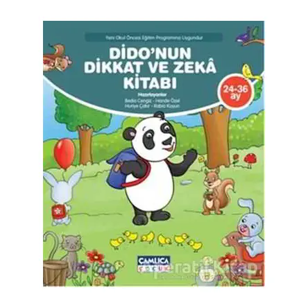 Didonun Dikkat ve Zeka Kitabı - Kolektif - Çamlıca Çocuk Yayınları
