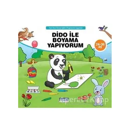 Dido ile Boyama Yapıyorum - Kolektif - Çamlıca Çocuk Yayınları